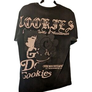 Cookies Mile High Florist Tee T-Shirt Medium Black Graphic Tee 420 Size M Aop